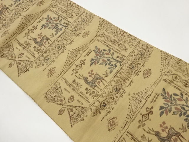 JAPANESE NAGOYA OBI / WOVEN STRIPE